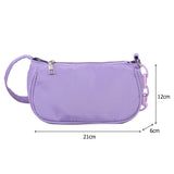 Nylon Handbag Underarm Shoulder Bags Daily Travel Totes Purse
