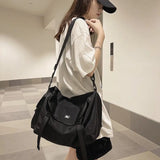 Women's Techwear Gothic School Backpacks Rucksack Mochila