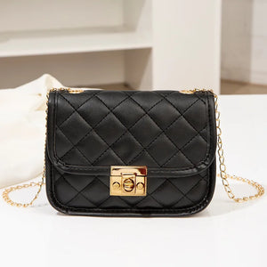 Personalized Embroidery Shoulder Bag Cover Lock Winter Version