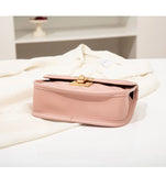 Personalized Embroidery Shoulder Bag Cover Lock Winter Version