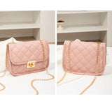Personalized Embroidery Shoulder Bag Cover Lock Winter Version