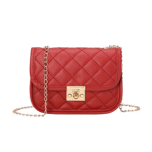 Personalized Embroidery Shoulder Bag Cover Lock Winter Version