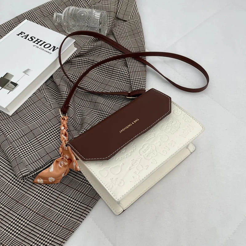 Autumn Crossbody Small Bag Chain, Women's Square Bags