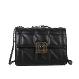 Women's Small Diamond Chain Crossbody Bag
