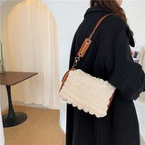 Autumn Winter Women's Shoulder Crossbody Bag Casual Underarm Western Style