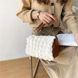 Autumn Winter Women's Shoulder Crossbody Bag Casual Underarm Western Style