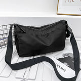 Women's Cotton Cross Body Bag Canvas Shoulder Reusable Shopping Gift