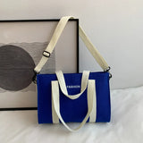 Canvas Reusable Shoulder Tote Crossbody Bag
