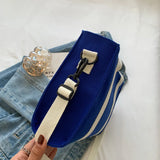 Canvas Reusable Shoulder Tote Crossbody Bag