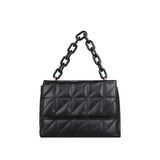 Acrylic Chain Rhombus Shoulder Crossbody Bag for Women