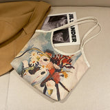 Women's Canvas Shopper Bag, High Capacity