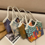 Women's Canvas Shopper Bag, High Capacity