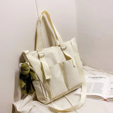 Waterproof Nylon Large Capacity Shoulder Bag for Women