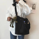 Waterproof Nylon Shopper Crossbody Tote for Women