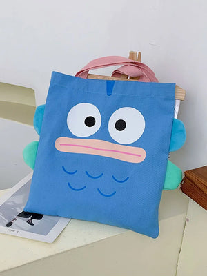 Vintage Canvas Tote Shoulder Bag Large Capacity Eco-friendly Women's Handbag