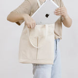 Women's Canvas Handbag Large Capacity Tote Shoulder Bag