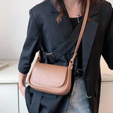 Leather Shoulder Bag Women's Messenger Crossbody Purse