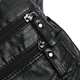 Vintage Ladies Handbag PU Leather Shoulder Messenger Classic Crossbody Pack