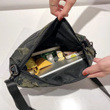 Women's Leopard Shoulder Bag Lightweight Crossbody Camouflage Nylon Bag