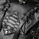 Steampunk Waist Bag Retro Style Outdoor Single Shoulder Messenger Bag