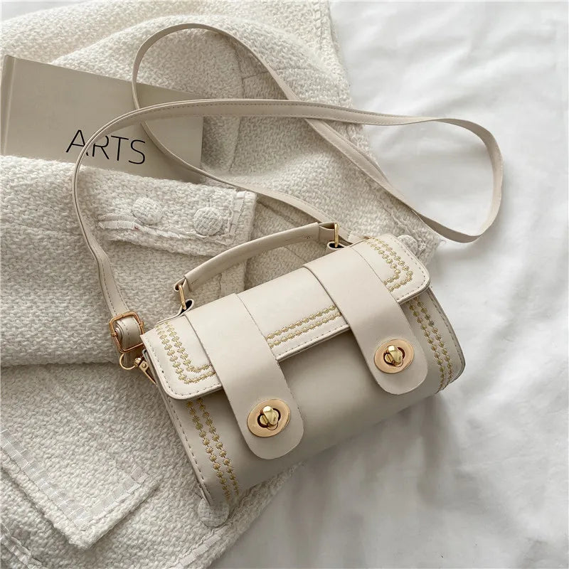 Women's Stylish Crossbody Cylinder Bag for Spring Summer