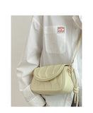 Stylish Textured Retro Square Bag Women's Summer Shoulder Bag