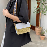 Summer Weaving Small Straw Crossbody Bag for Women