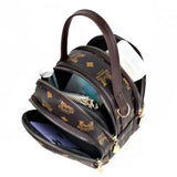 Women's Three-Layer Messenger Bag Large Capacity Handbag