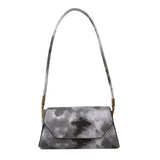 Women's Tie-Dyed Crossbody Bag Simple Style Shoulder Bag