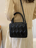 Women's Contrast Shoulder Crossbody Bag Top Handle Handbag