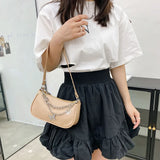 Women's Butterfly Chain Shoulder Bag High Handbags Small Tote Bag
