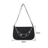 Women's Butterfly Chain Shoulder Bag High Handbags Small Tote Bag