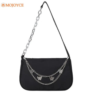 Women's Butterfly Chain Shoulder Bag High Handbags Small Tote Bag