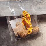 Clear Beach Totes PVC Transparent Handbags Large Shopper Shoulder Bags