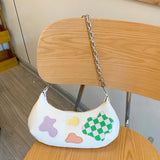 Women's Chain Shoulder Bag High Sense Textured Handbag