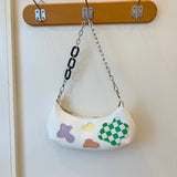 Women's Chain Shoulder Bag High Sense Textured Handbag