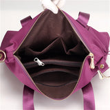Women's Washed Nylon Cloth Bag