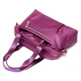 Women's Washed Nylon Cloth Bag