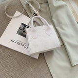 Women's Western Style Crossbody Bag Autumn Small Square