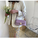 Stone Pattern Handheld Shoulder Bag Underarm Bag