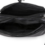 Women's Light Weight Crossbody Bag Casual Messenger Solid PU Leather Shoulder Ba
