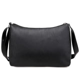 Women's Light Weight Crossbody Bag Casual Messenger Solid PU Leather Shoulder Ba