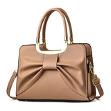 Bow Women's Handbags Large-capacity Mother Shoulder Bag