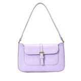 Crocodile Pattern Shoulder Bag Small Square Bag Pure Portable Small Bag