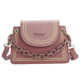 Net Red Portable Small Square Bag Messenger Bag
