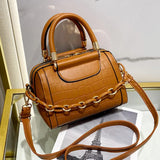 Women's Large Capacity Boston Bag Retro Shoulder Messenger Pillow Hot