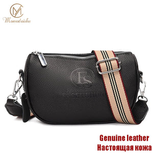 Women's Messenger Bags Leather Shoulder High Korea Bags