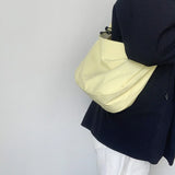 Women's Bags Artistic Shoulder Plain Cross-body Dumpling Clear Commuter College