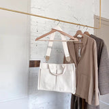 Canvas Female Handbags Ladies Middle Bag Shoulder Bag