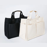 Canvas Female Handbags Ladies Middle Bag Shoulder Bag